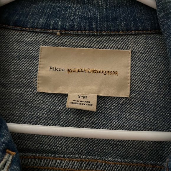 Anthropologie Pilcro and the Letterpress Jean jacket M - Picture 2 of 3